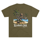 Kraken's Ink Coconut Island Unisex T-Shirt