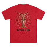 Kraken's Ink FL Spiny Lobster Unisex Tri-Blend Crew Tee
