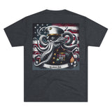Kraken's Ink Semper Fi Unisex Tri-Blend Crew Tee