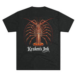 Kraken's Ink FL Spiny Lobster Unisex Tri-Blend Crew Tee