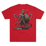 Kraken's Ink Spartan Unisex Tri-Blend Crew Tee