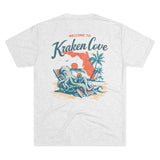 Kraken's Ink Kraken Cove Tri-Blend Crew Tee