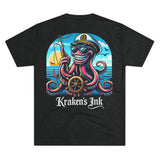 Kraken's Ink You old Sailor You Unisex Tri-Blend Crew Tee