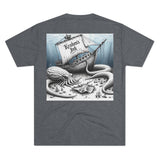Kraken's Ink Shipwreck Unisex Tri-Blend Crew