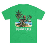 Kraken's Ink Coconut Island Unisex T-Shirt