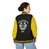 Kraken's Ink Letterman Jacket