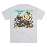 Kraken's Ink Vintage Gal Unisex Tri-Blend Crew Tee