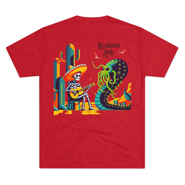 Kraken's Ink Mariachi Unisex Tri-Blend Tee