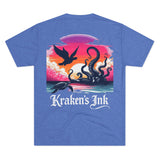 Kraken's Ink Sunset Unisex T-Shirt