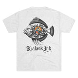 Kraken's Ink FL Flounder Unisex Tri-Blend Crew