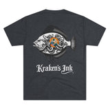 Kraken's Ink FL Flounder Unisex Tri-Blend Crew