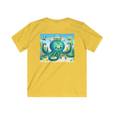 Kraken's Ink Let's Play Unisex Kids Softstyle Tee