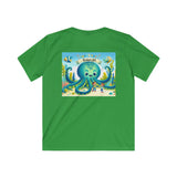 Kraken's Ink Let's Play Unisex Kids Softstyle Tee