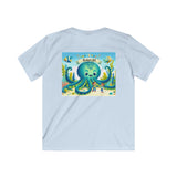 Kraken's Ink Let's Play Unisex Kids Softstyle Tee