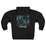 Kraken's Ink Unisex F1 Zip Hoodie