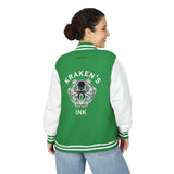 Kraken's Ink Letterman Jacket