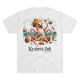 Kraken's Ink Fiesta Unisex Tri-Blend Crew Tee