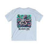 Kraken's Ink Pixel Unisex Kids Softstyle Tee