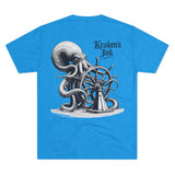 Kraken's Ink Turn the Ship Unisex Tri-Blend Crew Tee