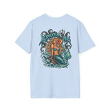 Kraken's Ink The Mermaid Unisex Tri-Blend Crew Tee