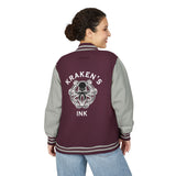 Kraken's Ink Letterman Jacket