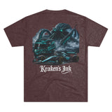 Kraken's Ink F1 Unisex Tri-Blend Crew Tee