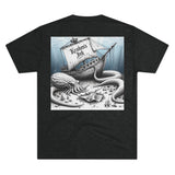 Kraken's Ink Shipwreck Unisex Tri-Blend Crew