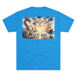 Kraken's Ink Odyssey Unisex Tri-Blend Crew Tee