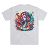 Kraken's Ink Mermaid Glam Unisex Tri-Blend Crew Tee