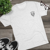 Kraken's Ink Skull Pirate Unisex Tri-Blend Crew Tee