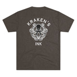 Kraken's Ink Unisex Tri-Blend Crew Tee