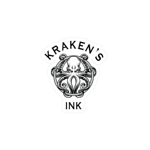 Kraken’s Ink Kiss-Cut Vinyl Decal Sticker