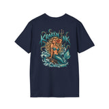 Kraken's Ink The Mermaid Unisex Tri-Blend Crew Tee