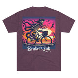 Kraken's Ink Bike Ride Unisex T-Shirt