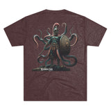 Kraken's Ink Spartan Unisex Tri-Blend Crew Tee