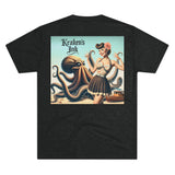 Kraken's Ink Vintage Gal Unisex Tri-Blend Crew Tee