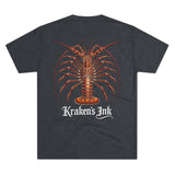 Kraken's Ink FL Spiny Lobster Unisex Tri-Blend Crew Tee