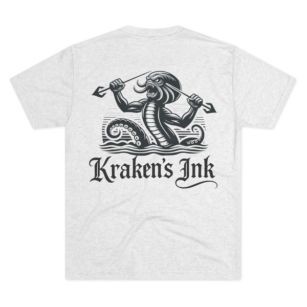 Kraken's Ink Harpoon Break Unisex Tri-Blend Crew Tee