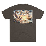 Kraken's Ink Odyssey Unisex Tri-Blend Crew Tee