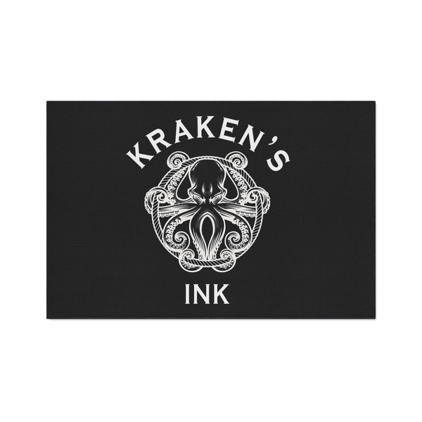 Kraken's Ink Heavy-Duty Door Mat