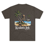Kraken's Ink Coconut Island Unisex T-Shirt