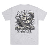 Kraken's Ink Clipper Ship Attack Unisex T-Shirt