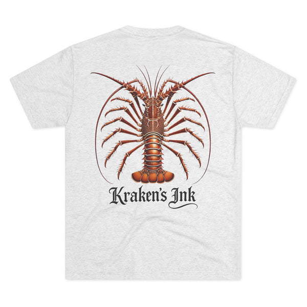 Kraken's Ink FL Spiny Lobster Unisex Tri-Blend Crew Tee
