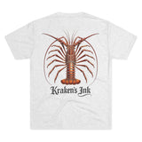Kraken's Ink FL Spiny Lobster Unisex Tri-Blend Crew Tee