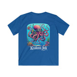 Kraken's Ink Snorkeling Unisex Kids Softstyle Tee