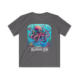 Kraken's Ink Snorkeling Unisex Kids Softstyle Tee