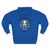 Kraken's Ink Unisex Fleece Crew Pullover Hoodie
