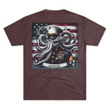 Kraken's Ink Semper Fi Unisex Tri-Blend Crew Tee