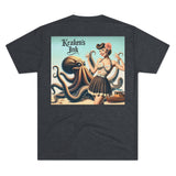 Kraken's Ink Vintage Gal Unisex Tri-Blend Crew Tee