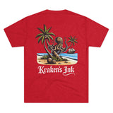 Kraken's Ink Coconut Island Unisex T-Shirt
